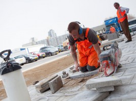 Herinrichting Sluisjesdijkpier te Rotterdam