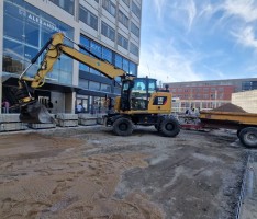 Prins Alexanderplein e.o. Riolerings- en verhardingswerkzaamheden te Rotterdam